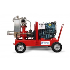6 inch Miller type dewatering pump with Kirloskar engine