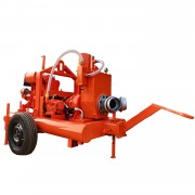 6 inch Hudig type dewatering pump with Kirloskar engine