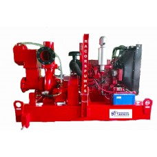8 inch dewatering pump with water cooled engine