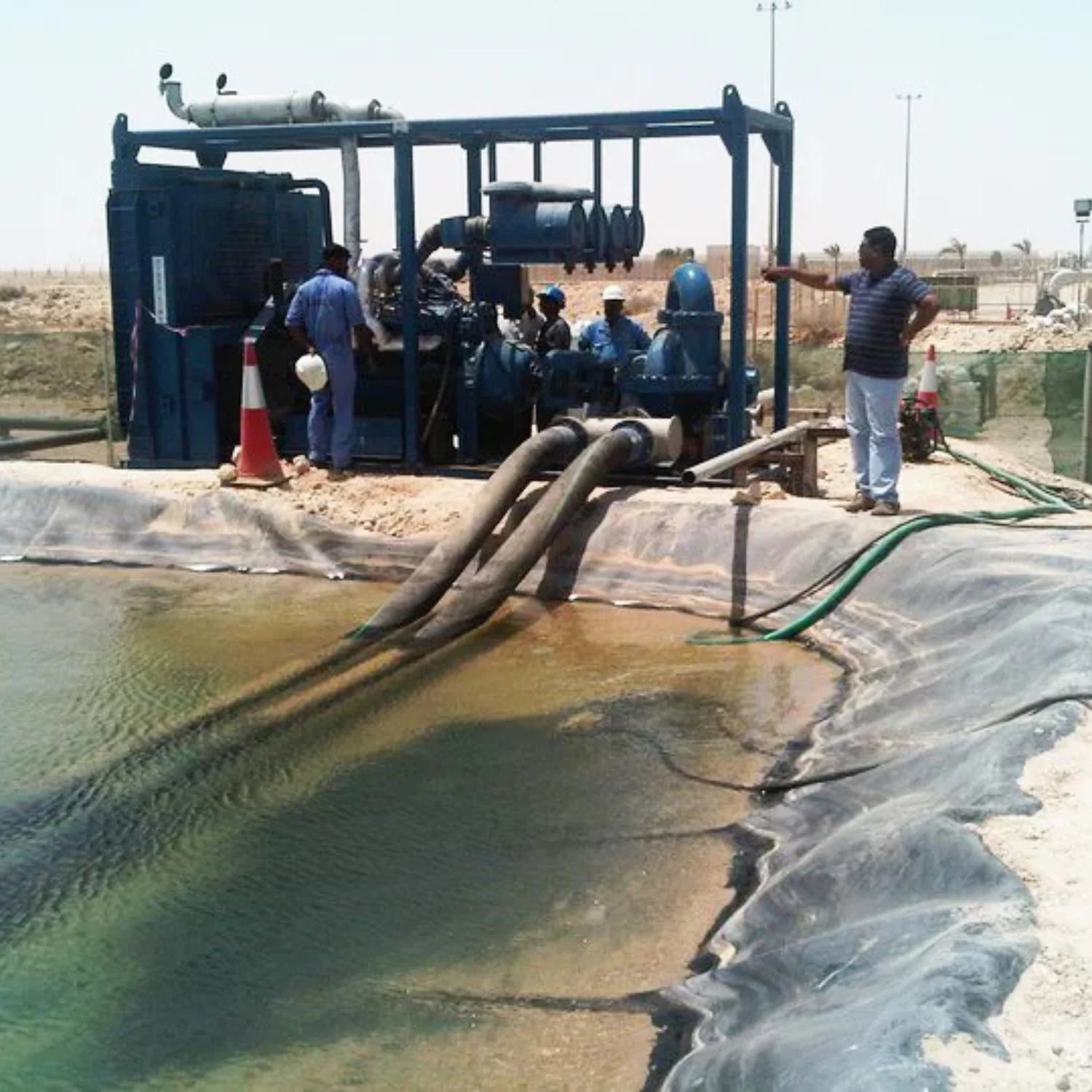 groundwater control system Saudi Arabia project
