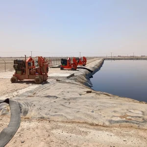 portable dewatering pump used for rapid flood water removal