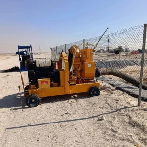 quarry dewatering pump system handling heavy water flow
