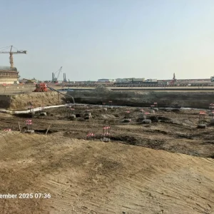 urban flood control pumping system in city infrastructure