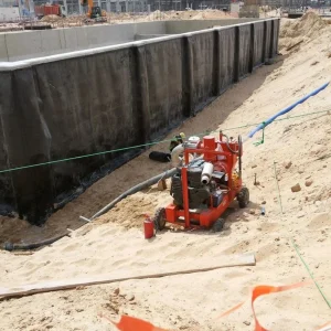 diesel driven dewatering pump for emergency flood water removal