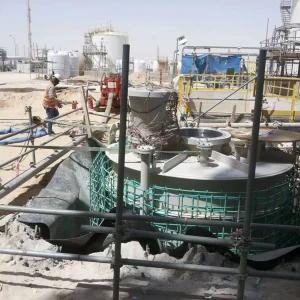 heavy duty sludge dewatering pump in industrial application