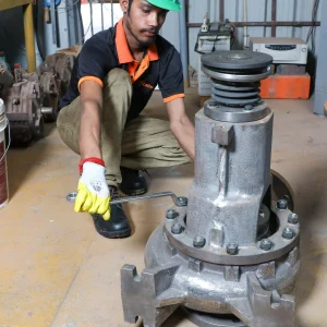 wellpoint dewatering system installed in Addis Ababa site