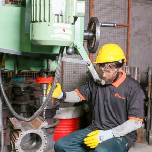 construction dewatering pump operating in Johannesburg excavation