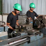 diesel dewatering pump handling flood water in Nairobi site