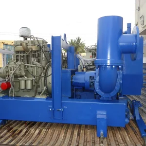 centrifugal pump used in temporary dewatering project