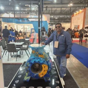 high flow dewatering pump system in infrastructure work