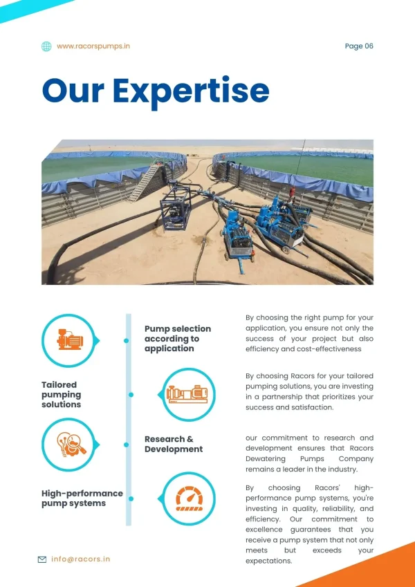 dewatering pump application