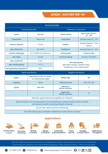 6 inch ss dewatering pump
