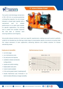 6 inch dewatering pump