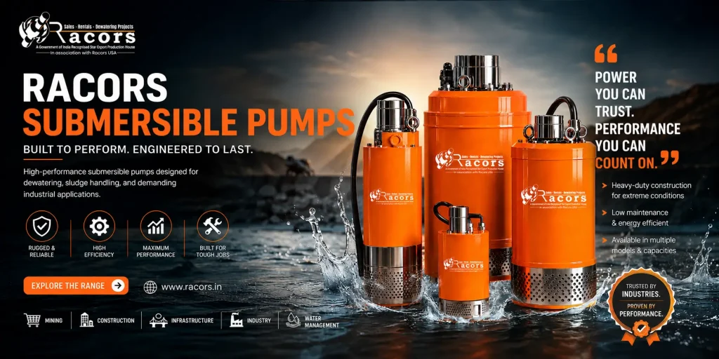 Racors Submersible pumps