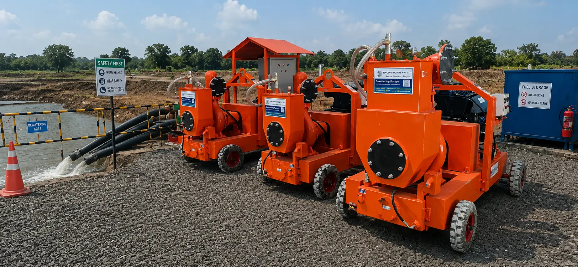 Construction Dewatering Pumps in Algeria