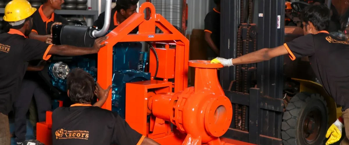 industrial dewatering pumps used in Warsaw infrastructure